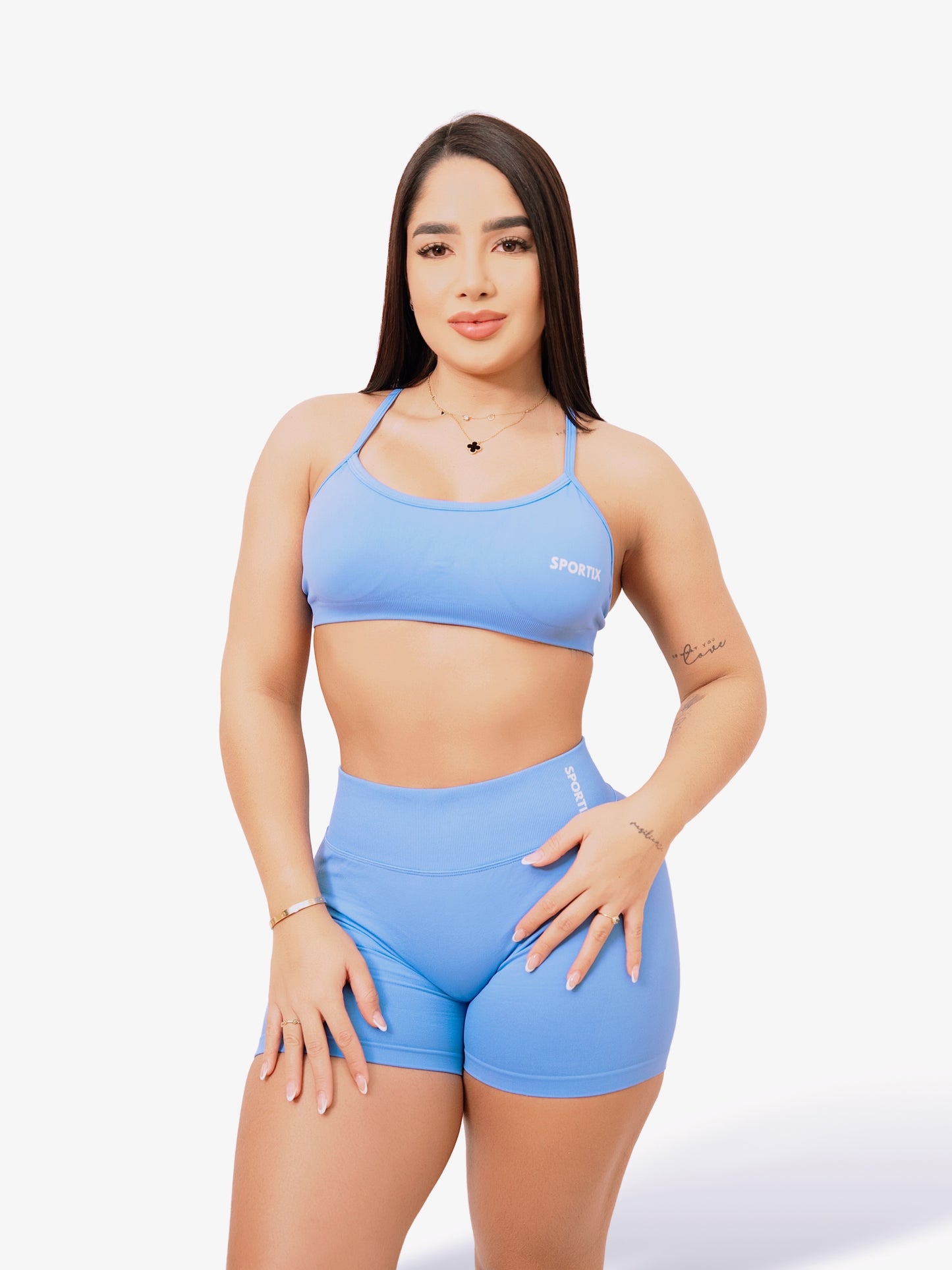 Elevate Blue Short Set